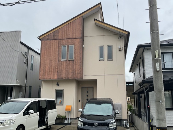 おしゃれなツートンカラーに塗り替え!外壁・屋根塗装_名古屋市天白区