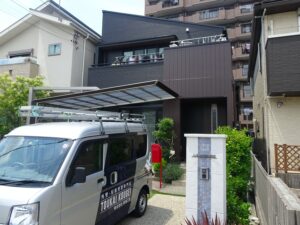 名古屋市瑞穂区屋根外壁塗装後