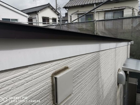 スタイリッシュに映える!くすみグレーの外壁塗装 名古屋市緑区