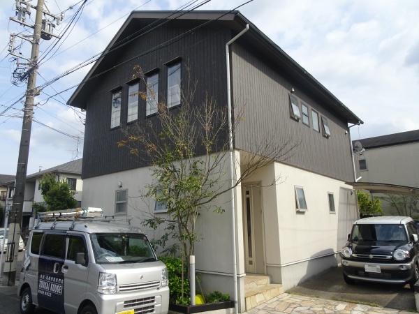 ウッドフレンズ外壁塗装と屋根リフォーム(カバー工法)名古屋市天白区