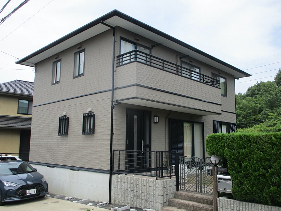 パナホーム外壁塗装と屋根塗装でおしゃれな外観に！春日井市