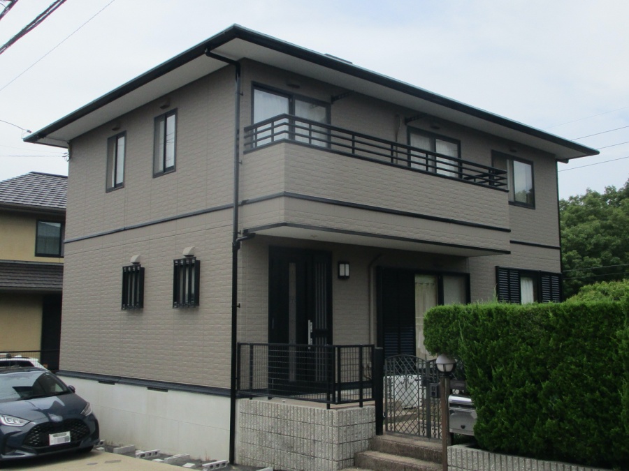 パナホーム屋根外壁塗り替え後