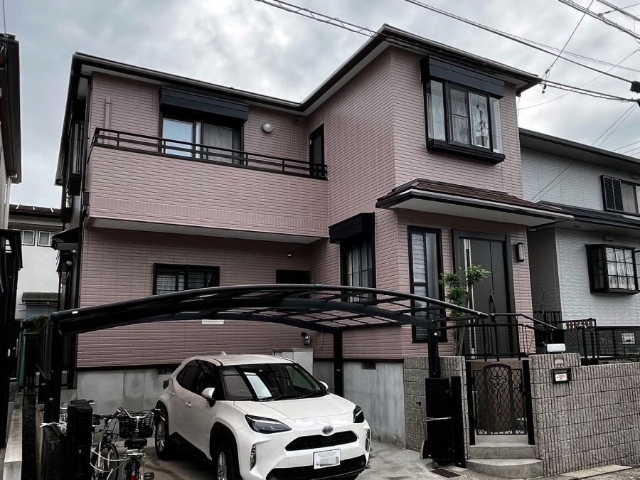 美観と耐久性アップ!トヨタホーム外壁塗装工事_名古屋市緑区