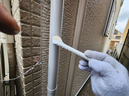外壁の意匠性を重視した塗装方法で玉善の外壁・屋根塗装_名古屋市名東区