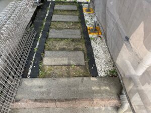 アプローチ部分