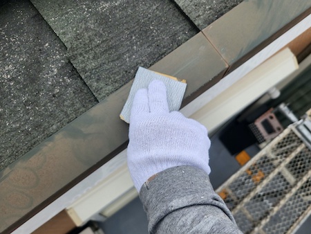 外壁の意匠性を重視した塗装方法で玉善の外壁・屋根塗装_名古屋市名東区