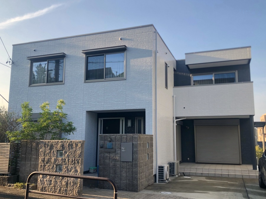 トヨタホーム住宅の外壁塗装とベランダ・屋上防水工事　名古屋市千種区