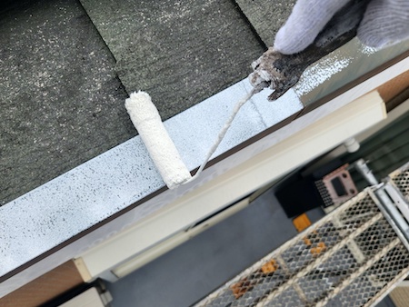外壁の意匠性を重視した塗装方法で玉善の外壁・屋根塗装_名古屋市名東区