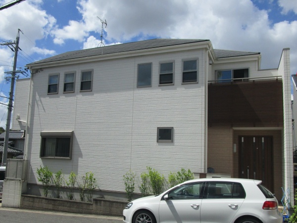 ホワイトからブラックへ大変身！外壁塗装・屋根塗装　名古屋市天白区