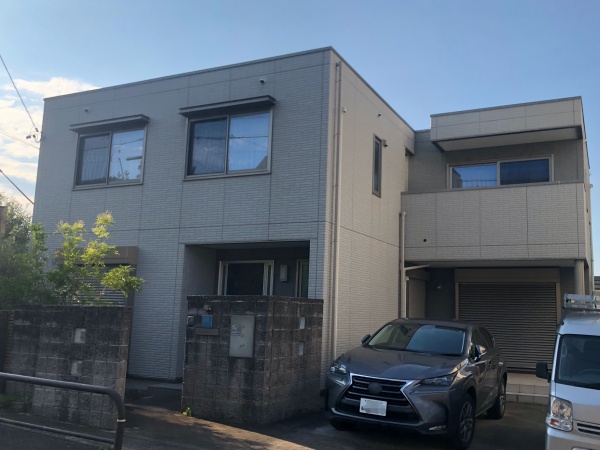 トヨタホーム住宅の外壁塗装とベランダ・屋上防水工事　名古屋市千種区