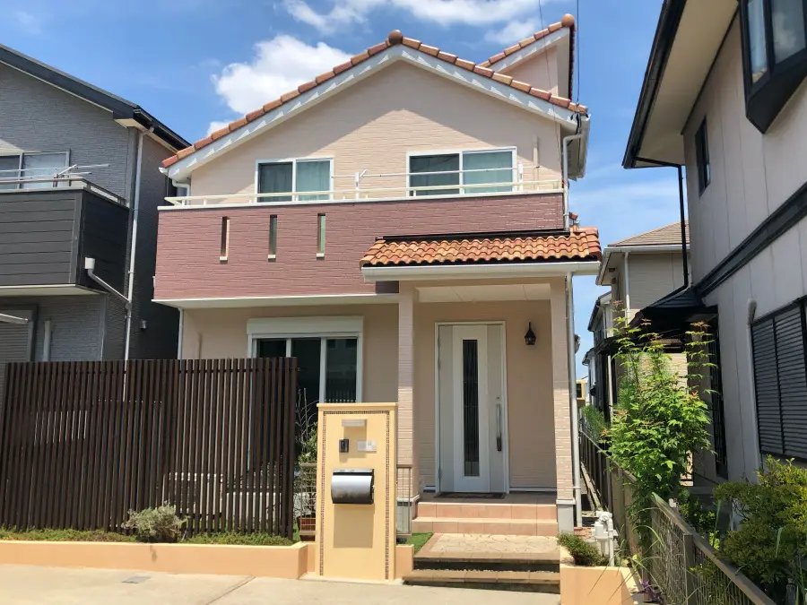 ベランダ壁を塗り分け！サンヨーハウジング（AVANTIA）外壁塗装｜名古屋市天白区