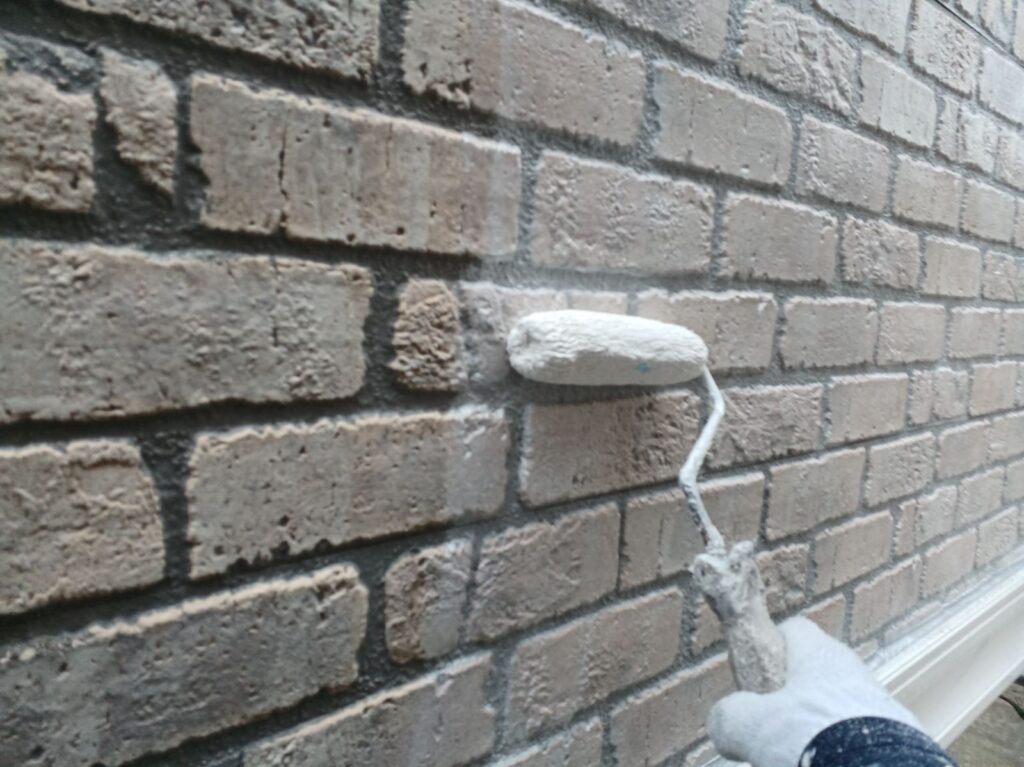 外壁下塗り