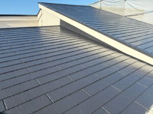 屋根の塗装完了