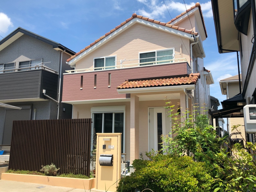 サンヨーハウジング外壁塗り替え後