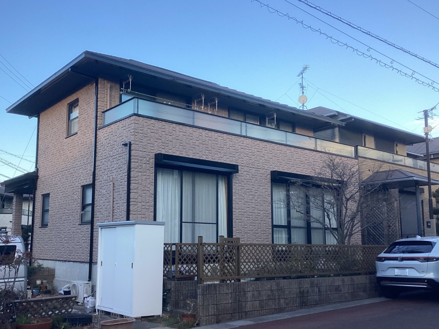 最適な工法で施工ミサワホーム外壁塗装・ベランダ防水工事｜東海市