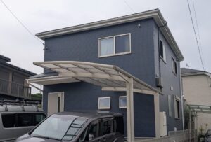 名古屋市守山区「一建設」で建てたお家の外壁塗装・屋根塗装工事
