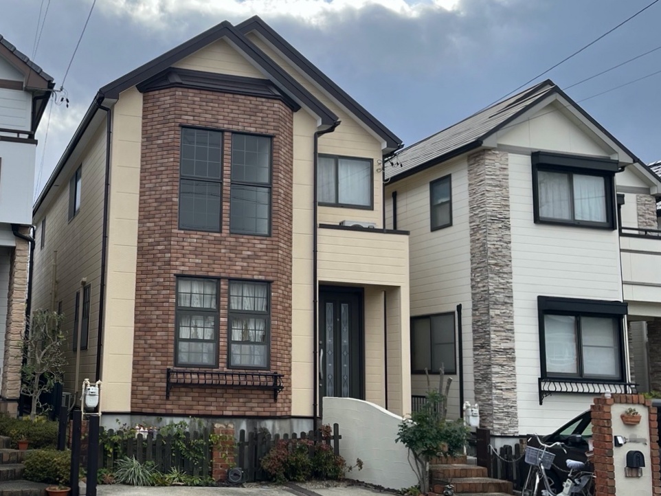 名古屋市緑区屋根カバー外壁塗装後