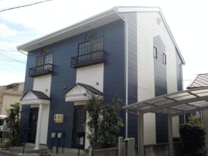 賃貸物件テラスハウス屋根外壁塗り替え後