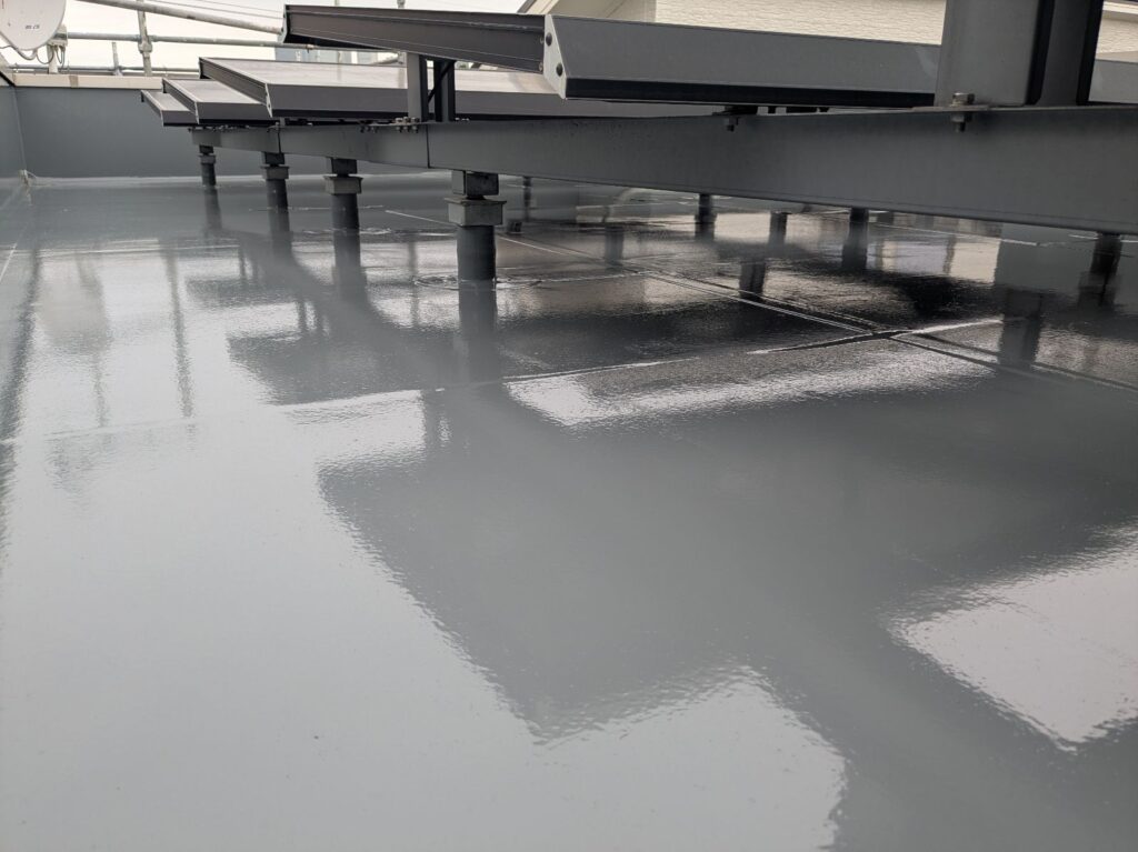 屋上防水工事完了