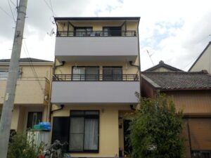 名古屋市南区屋根外壁塗装後