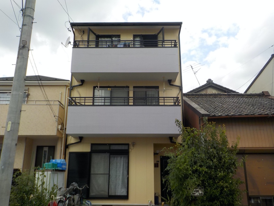 名古屋市南区屋根外壁塗装後