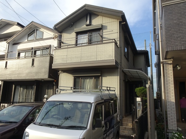 やわらかな雰囲気にダイワハウス住宅の外壁塗装　名古屋市昭和区