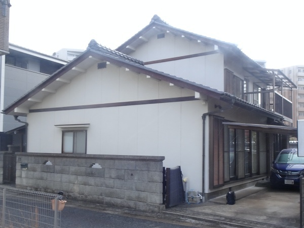 和風住宅の美観を取り戻す外壁塗装と瓦漆喰補修｜名古屋市天白区