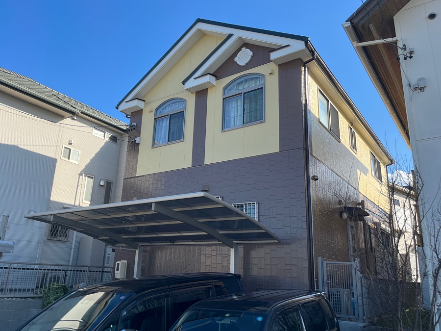 カラーチェンジで新築気分！外壁塗装と金属屋根カバー工法｜名古屋市名東区