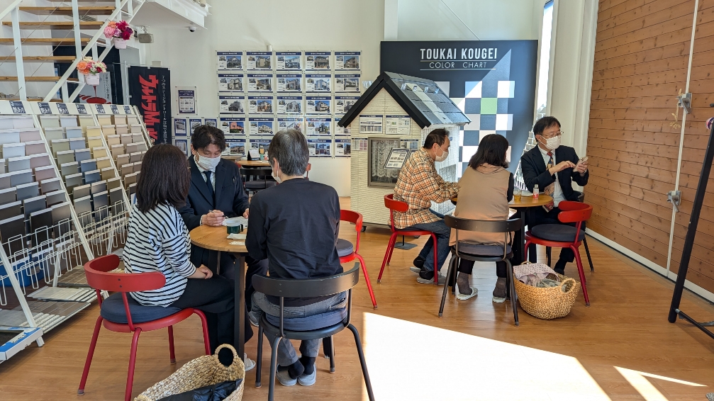 イベンんと愛知祭りショールーム内