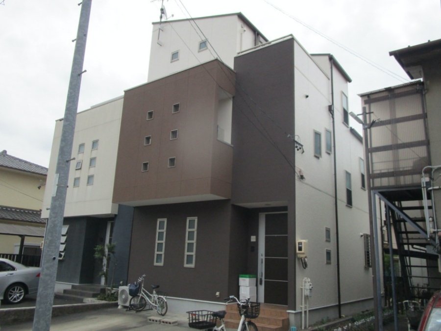 シックな雰囲気に！外壁・屋根塗装とバルコニー防水工事｜名古屋市昭和区