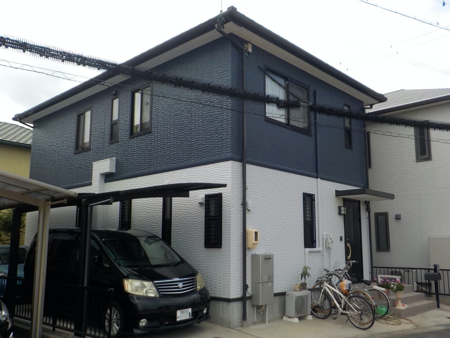 トヨタホーム外壁塗り替え後