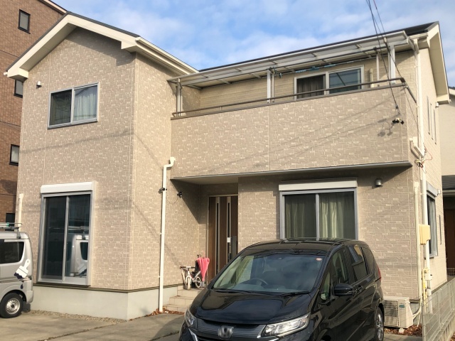 シルバーホワイトで魅せるシンプルな美しさ！一建設の屋根外壁塗装｜名古屋市西区
