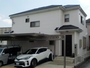 名古屋市緑区屋根カバー外壁塗装後