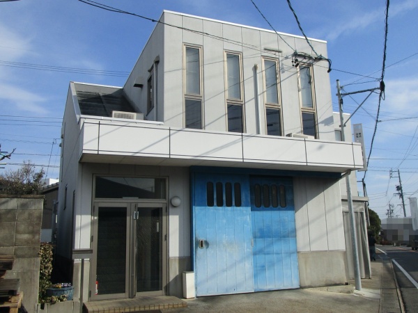 事務所社屋の屋上防水工事・外壁塗装｜大府市